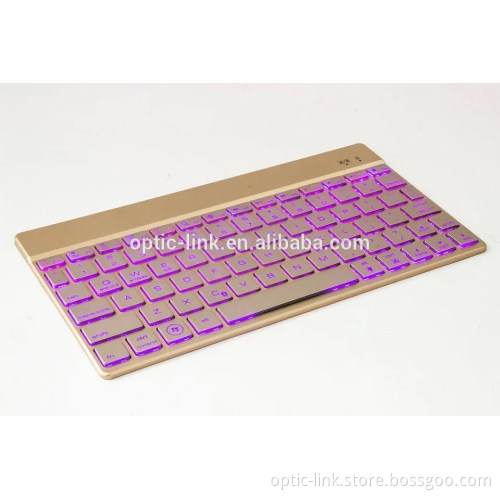 OEM Wireless bluetooth Keyboard for Laptops & Tablets, Compatible with IOS, Android, andWin8 Systems with backlighting